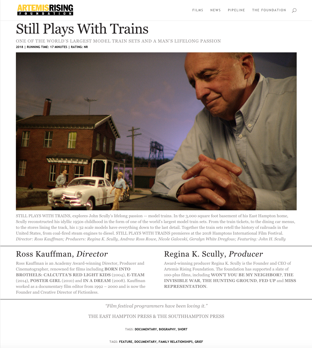 Still Plays with trains - movie